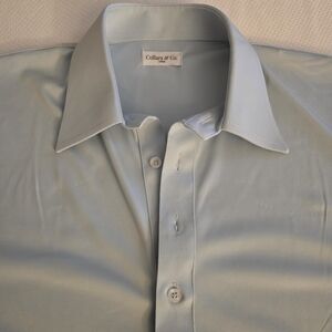Collars & Co. Sky Blue Men's Dress Shirt
